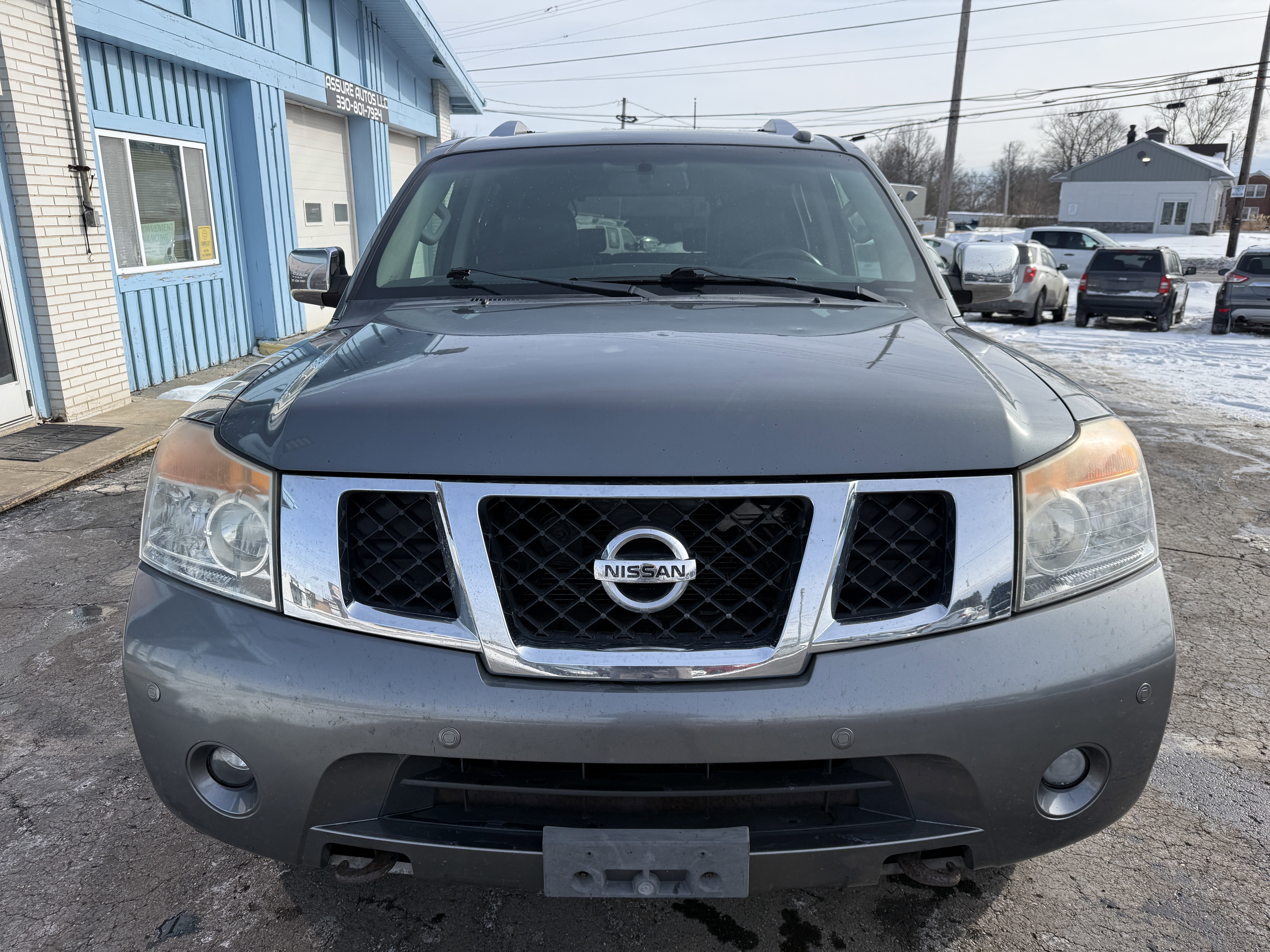 Used 2014 Nissan Armada Platinum w/ 2nd Row Captain Seat Package image 8