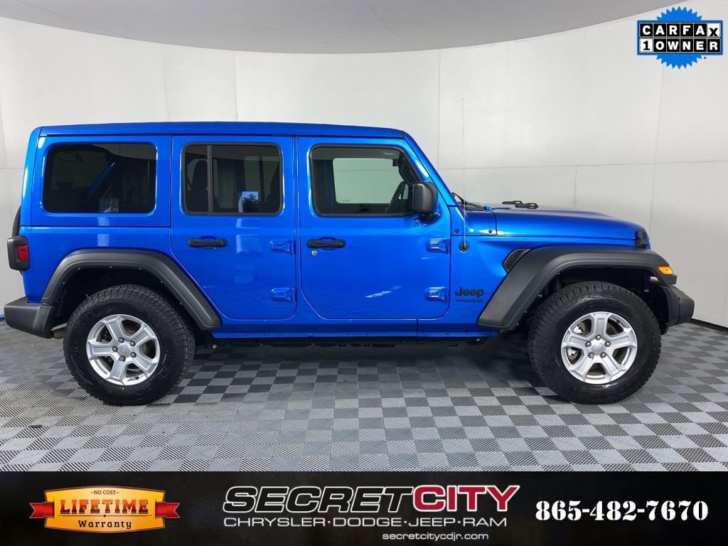 Used 2022 Jeep Wrangler Unlimited Sport w/ Sun And Sound Package image 8