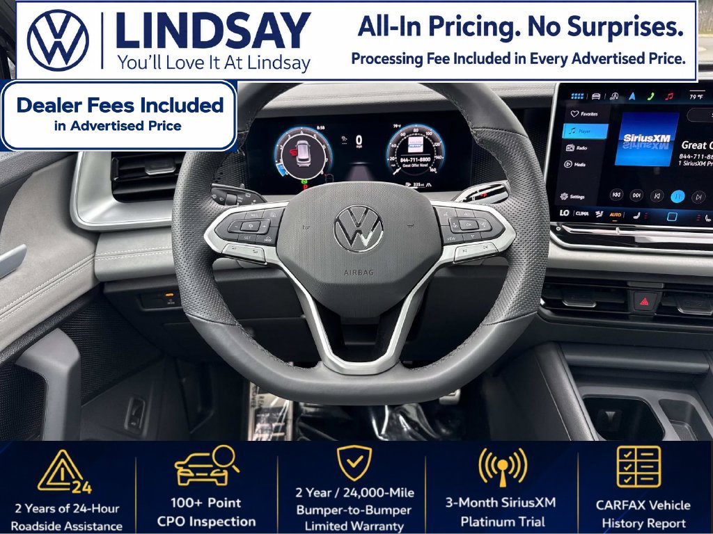 Certified 2025 Volkswagen Tiguan SE R-Line AWD/4WD image 14