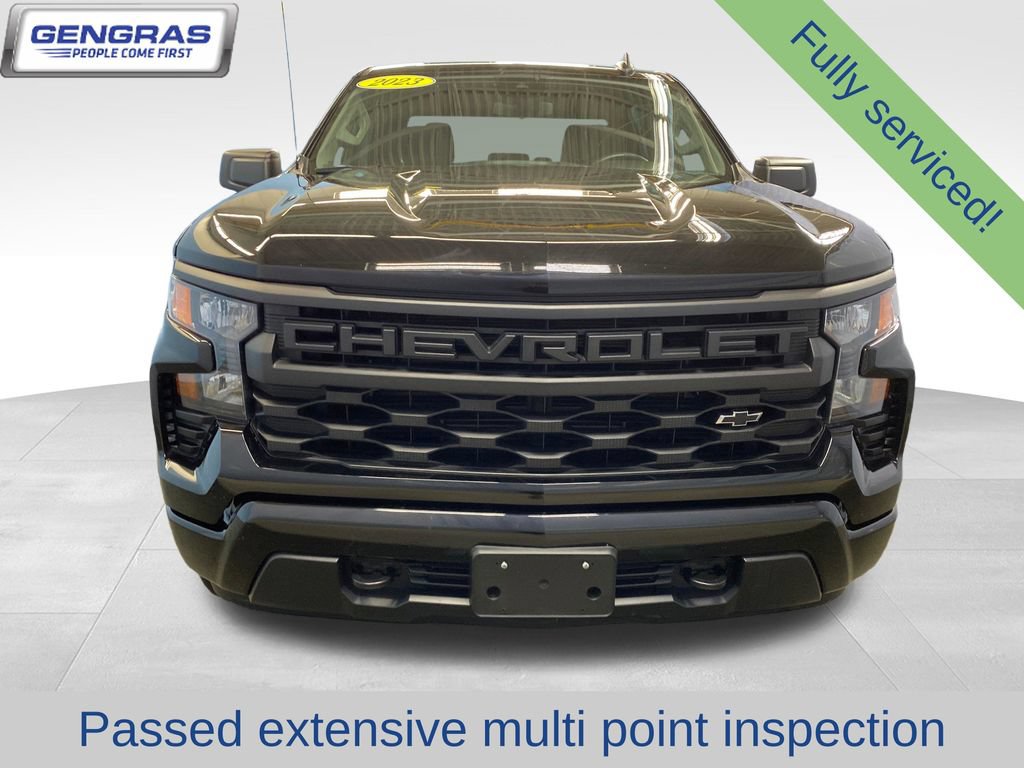 Used 2023 Chevrolet Silverado 1500 Custom w/ LPO, Dark Essentials Package AWD/4WD image 3