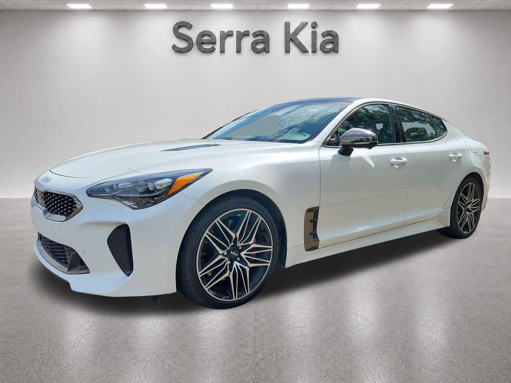 Used 2022 Kia Stinger GT2 w/ Red Interior Color Package RWD image 1