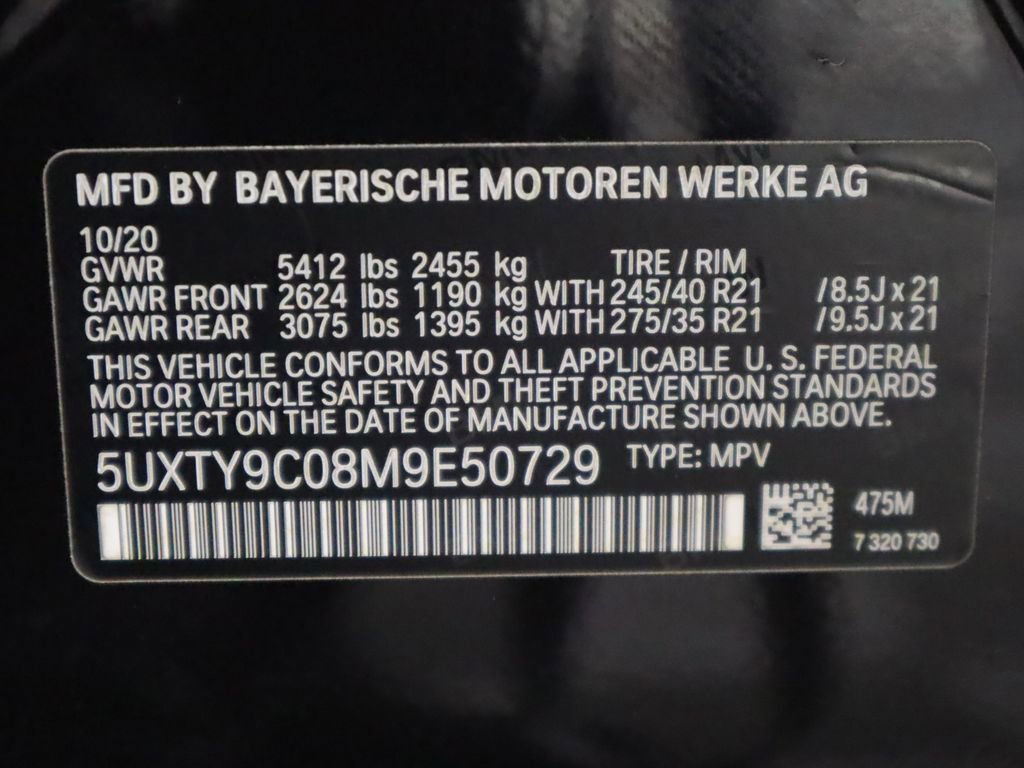 Used 2021 BMW X3 M40i w/ Executive Package image 36