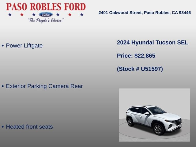 Used 2024 Hyundai Tucson SEL FWD image 5