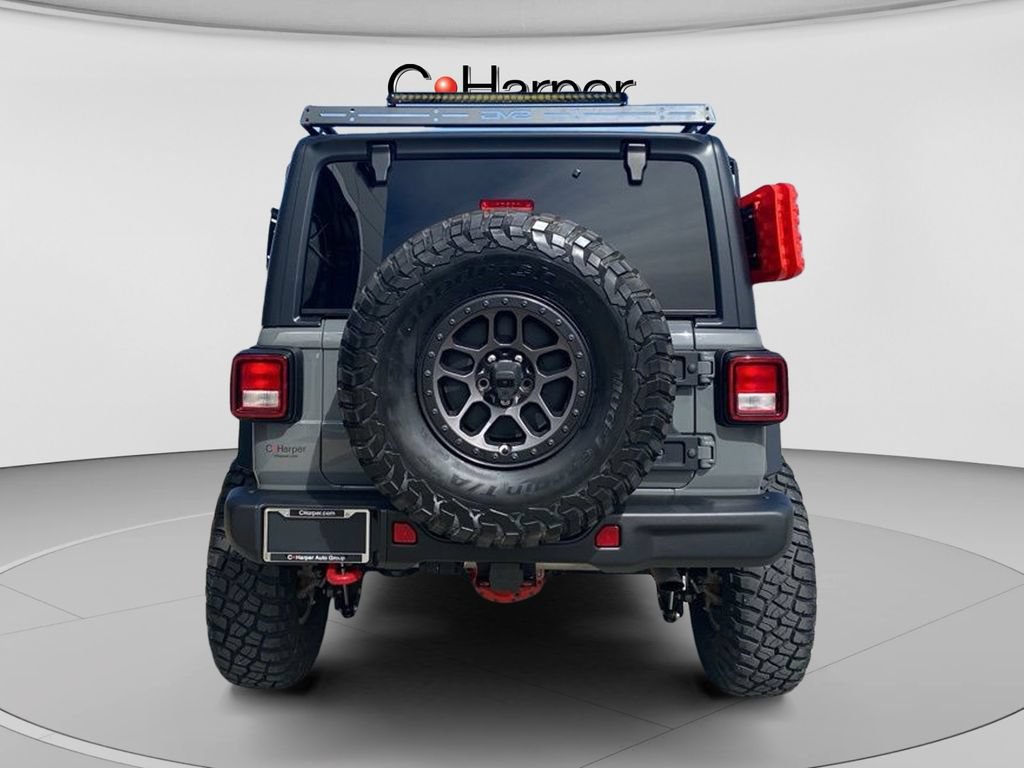 Used 2021 Jeep Wrangler Unlimited Rubicon w/ Xtreme Recon 35" Tire Package AWD/4WD image 3