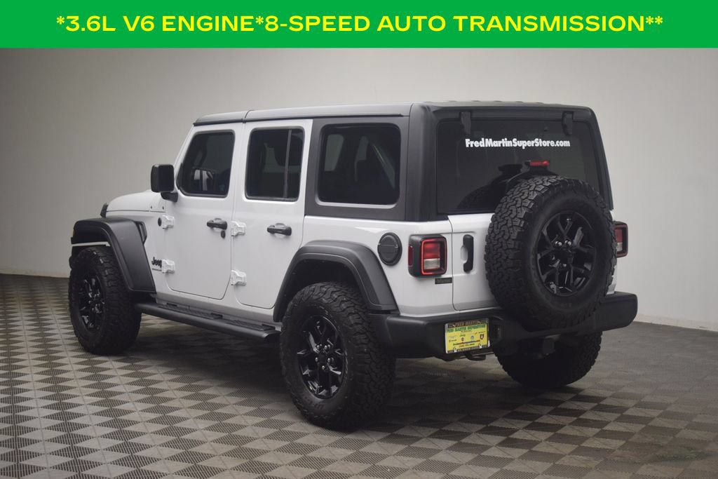 Used 2024 Jeep Wrangler Unlimited Sport AWD/4WD image 6