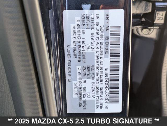 New 2025 MAZDA CX-5 Signature image 15