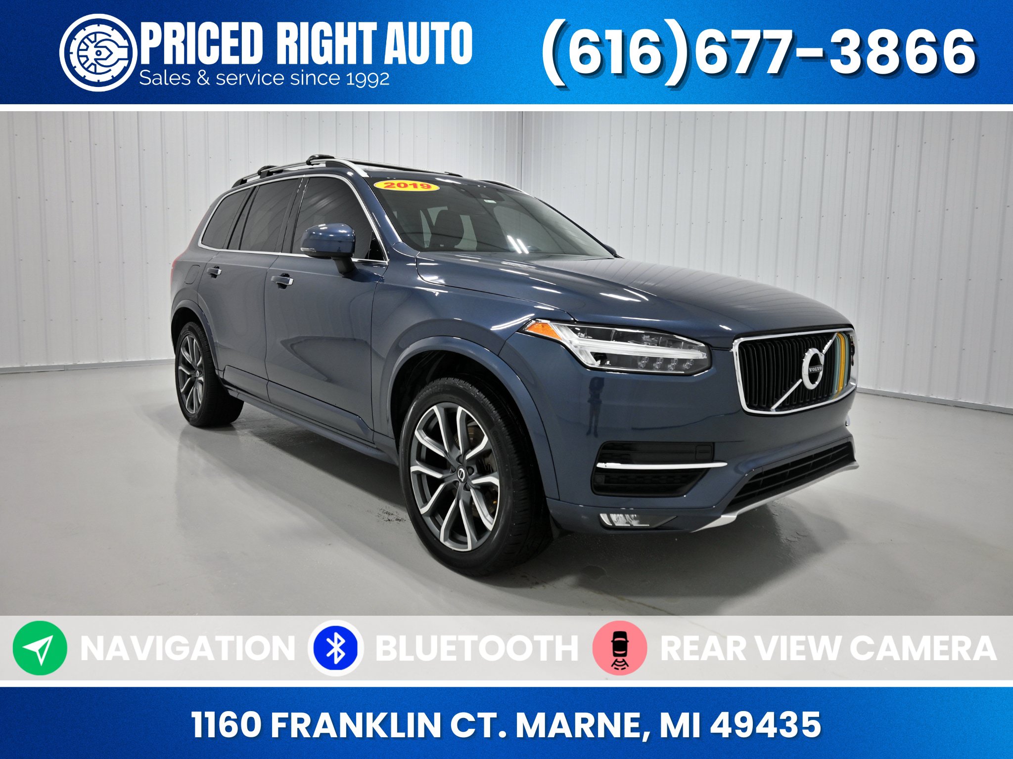 Used 2019 Volvo XC90 T6 Momentum w/ Protection Package Premier