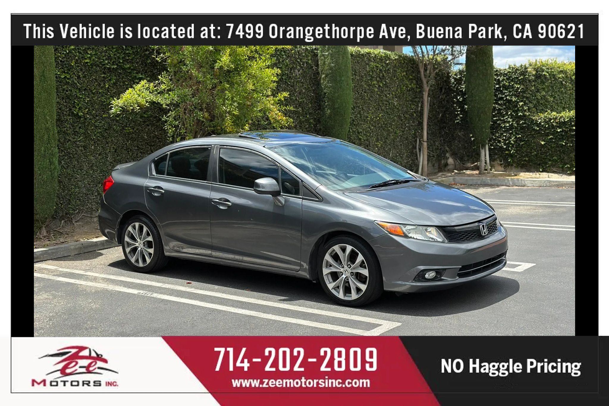 Used 2012 Honda Civic Si image 4