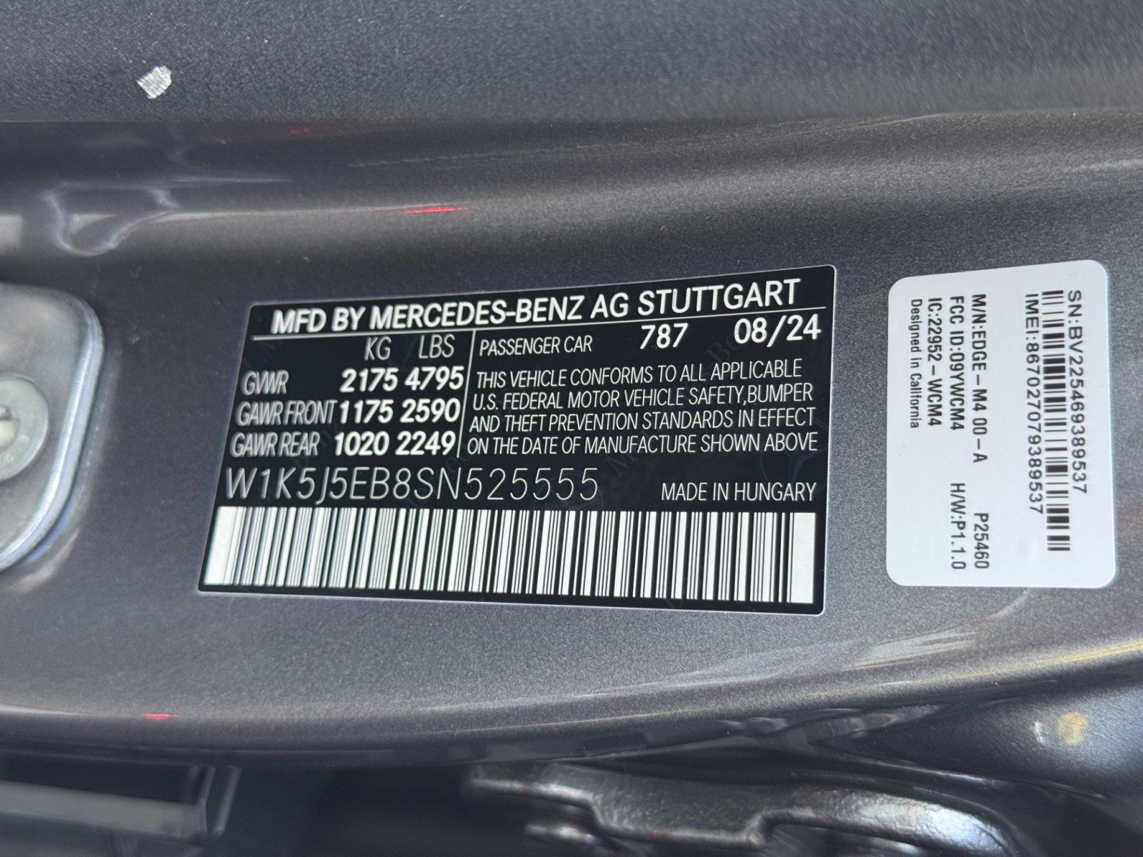Used 2025 Mercedes-Benz CLA 45 AMG 4MATIC w/ AMG Night Package image 53