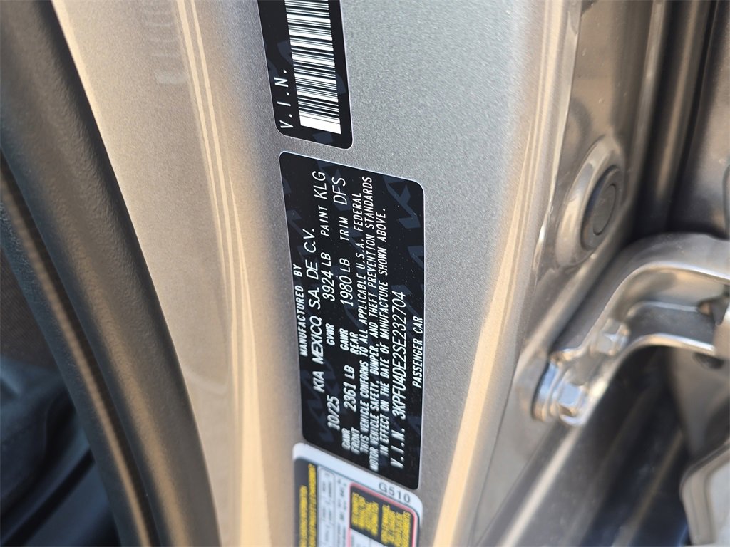 New 2025 Kia K4 EX image 36