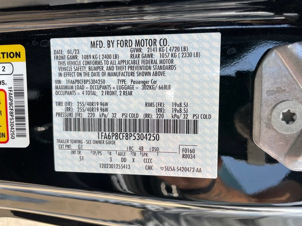 Used 2023 Ford Mustang GT Premium w/ Equipment Group 401A RWD image 35