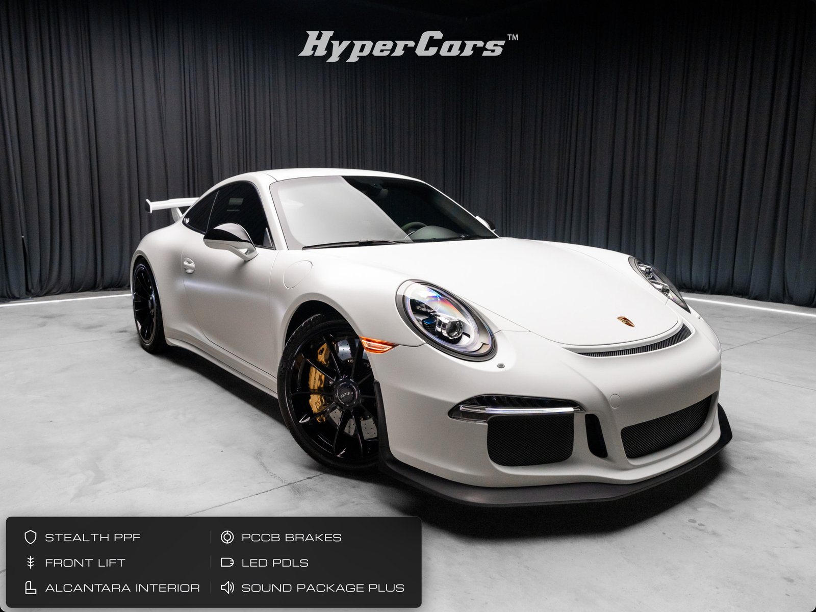 Used 2015 Porsche 911 GT3 w/ Sound Package Plus
