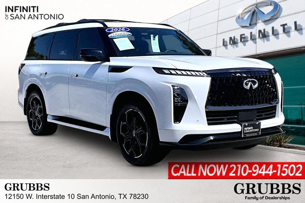Certified 2026 INFINITI QX80 4WD w/ Sport Exterior Package