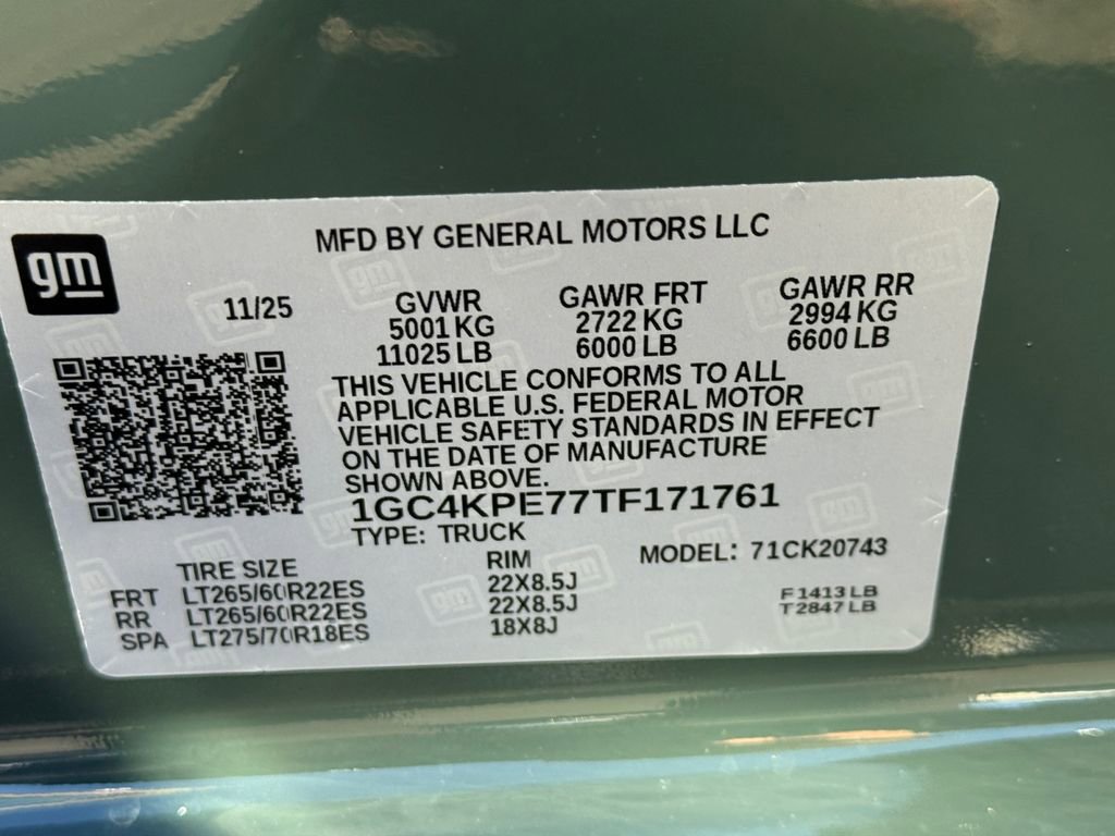 New 2026 Chevrolet Silverado 2500 LTZ w/ LTZ Plus Package image 26