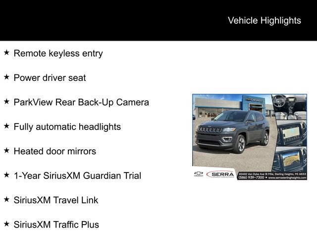 Used 2017 Jeep Compass Limited w/ Navigation Group image 5