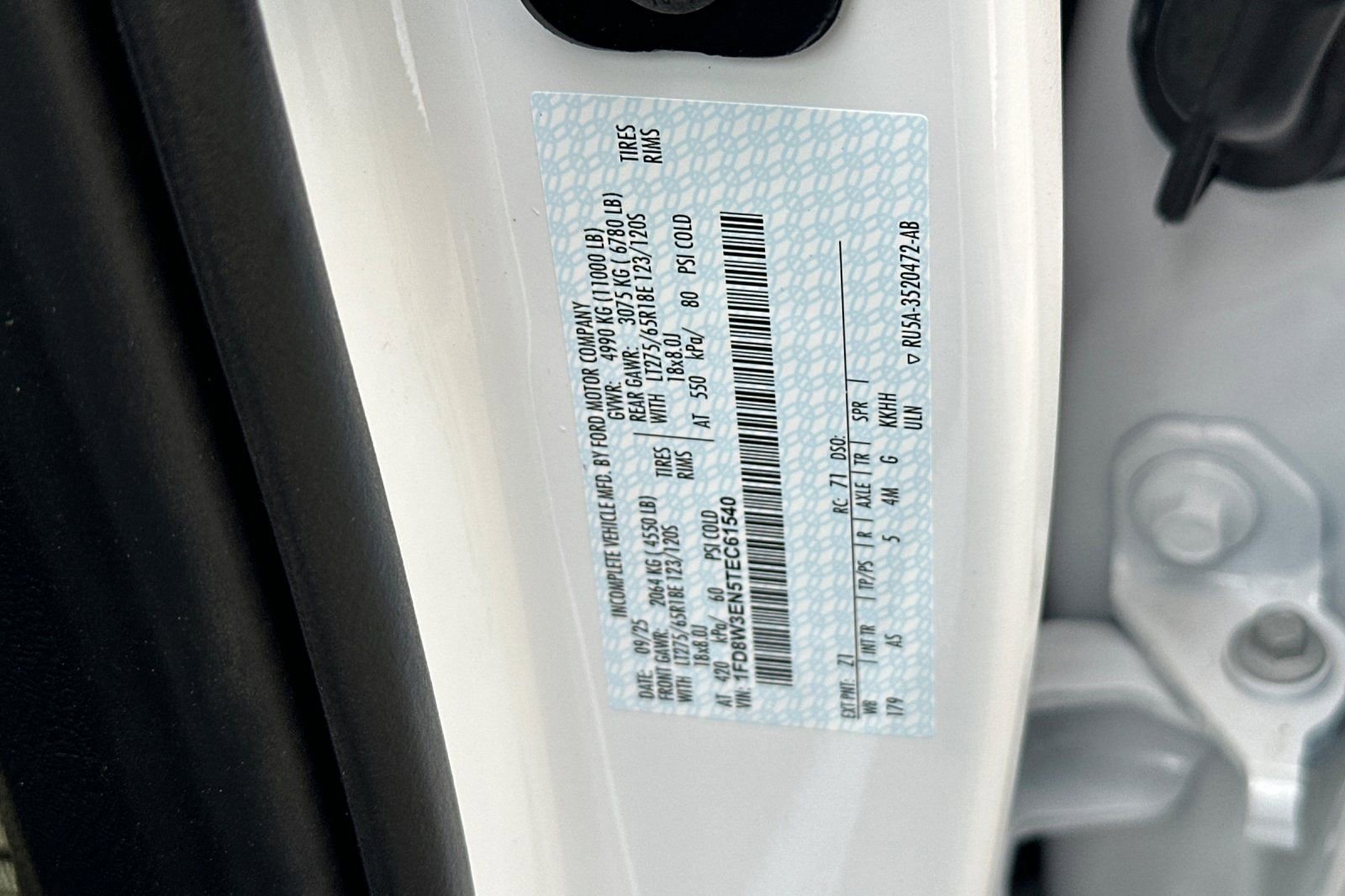 New 2026 Ford F350 XL w/ XL Chrome Package image 25