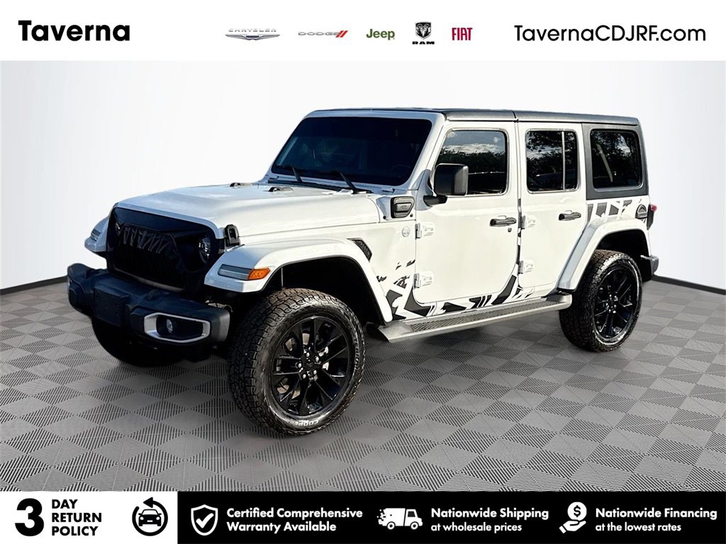 Used 2021 Jeep Wrangler Unlimited Sahara w/ Cold Weather Group