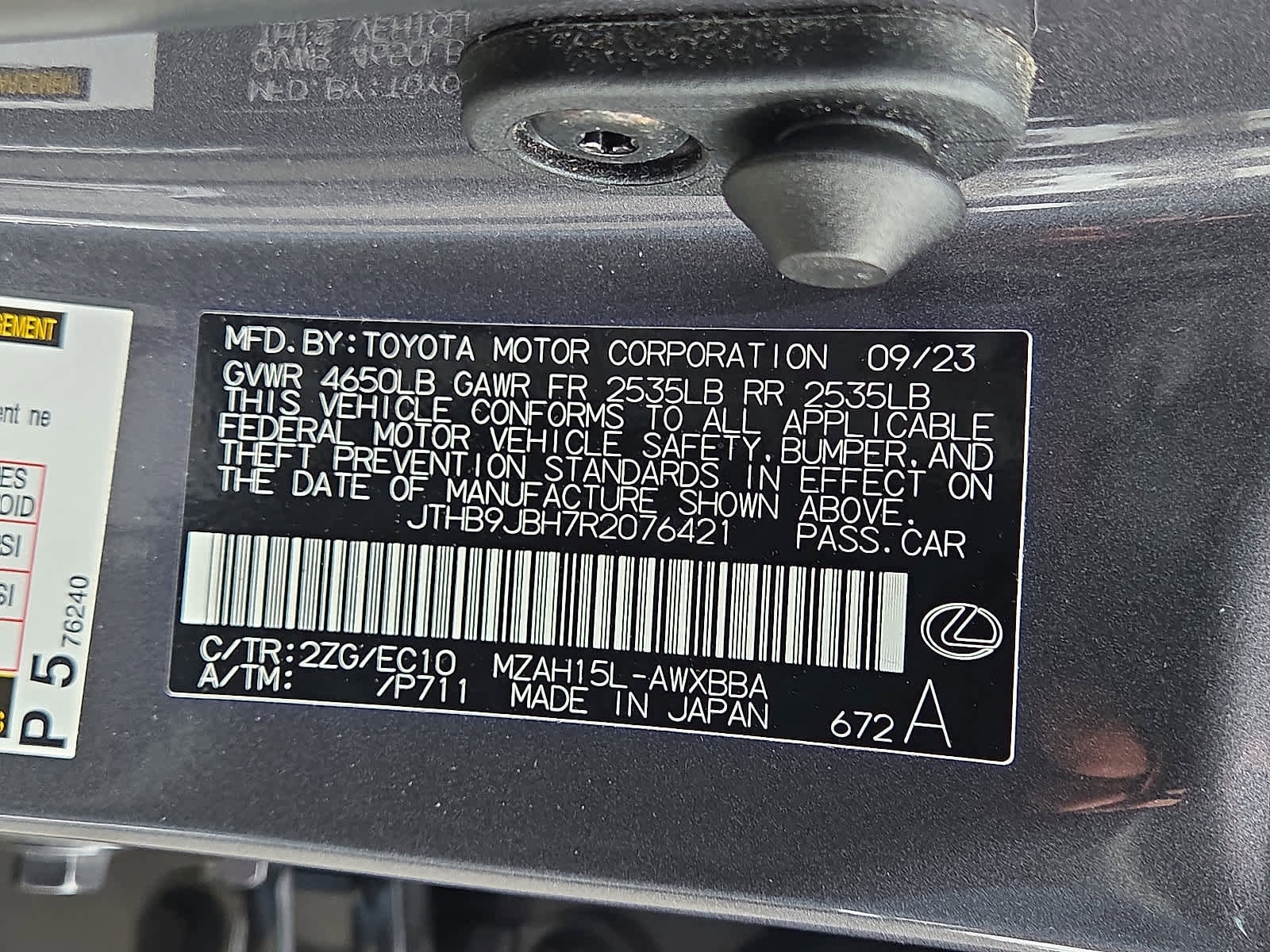 Used 2024 Lexus UX 250h F Sport image 28