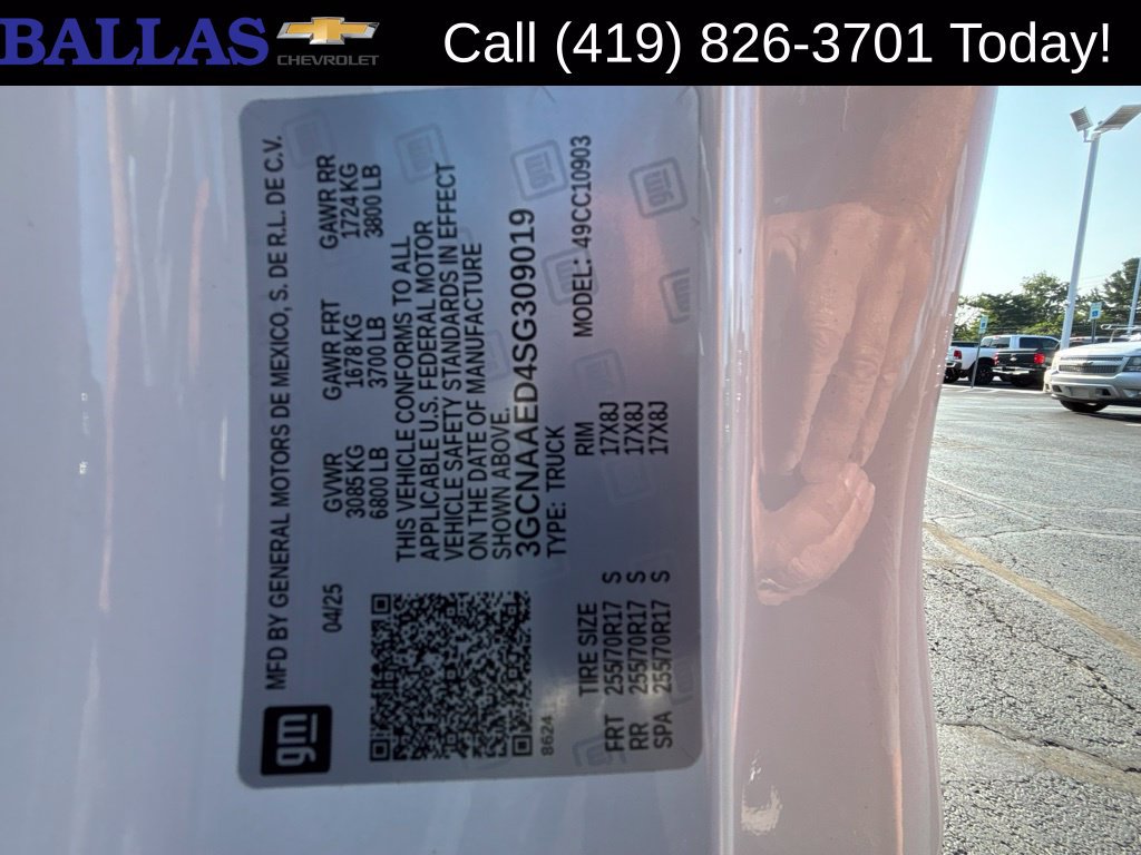 Used 2025 Chevrolet Silverado 1500 W/T RWD image 18