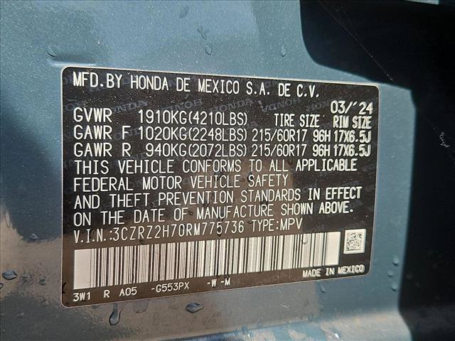 Used 2024 Honda HR-V EX-L image 17