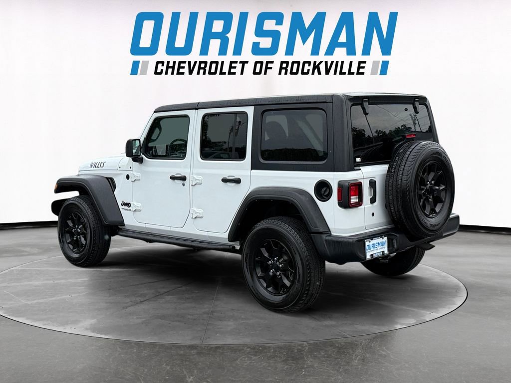Used 2022 Jeep Wrangler Unlimited Sport image 4