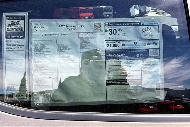 New 2026 Nissan Kicks SV w/ SV Premium Package image 14