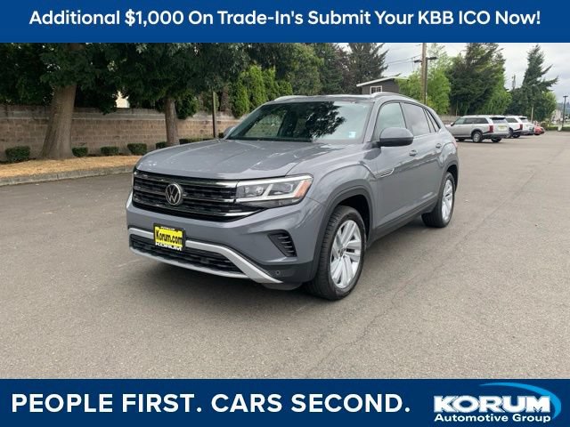 Used 2022 Volkswagen Atlas Cross Sport SE w/ Panoramic Sunroof Package AWD/4WD image 1