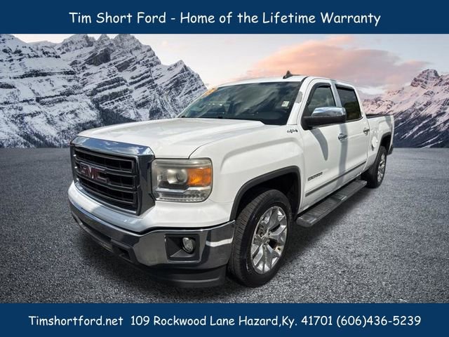 Used 2015 GMC Sierra 1500 SLT w/ SLT Crew Cab Value Package AWD/4WD image 1
