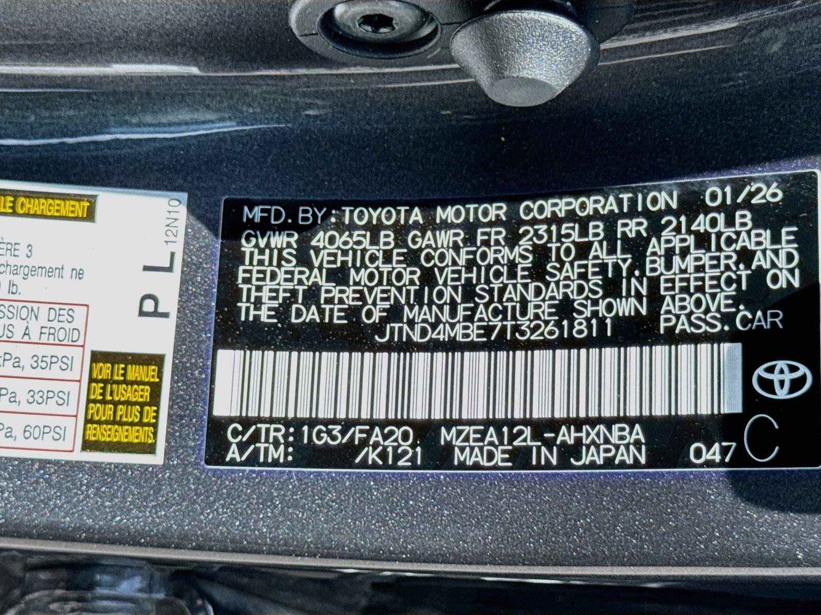 Used 2026 Toyota Corolla SE FWD image 36