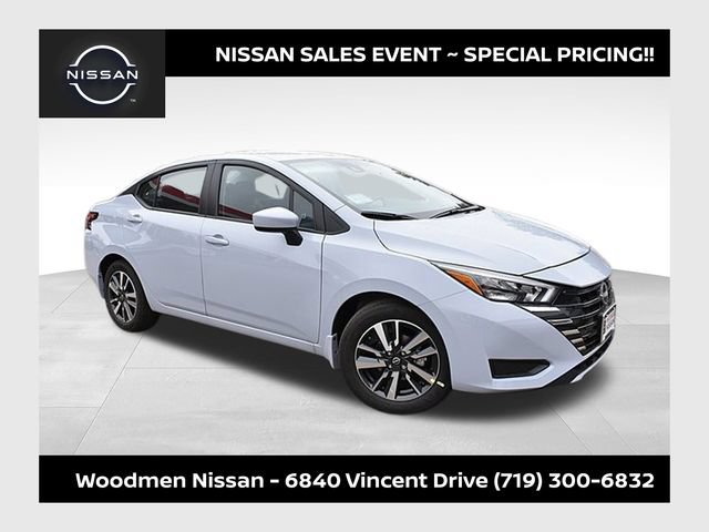 New 2025 Nissan Versa SV w/ Trunk Package FWD image 1