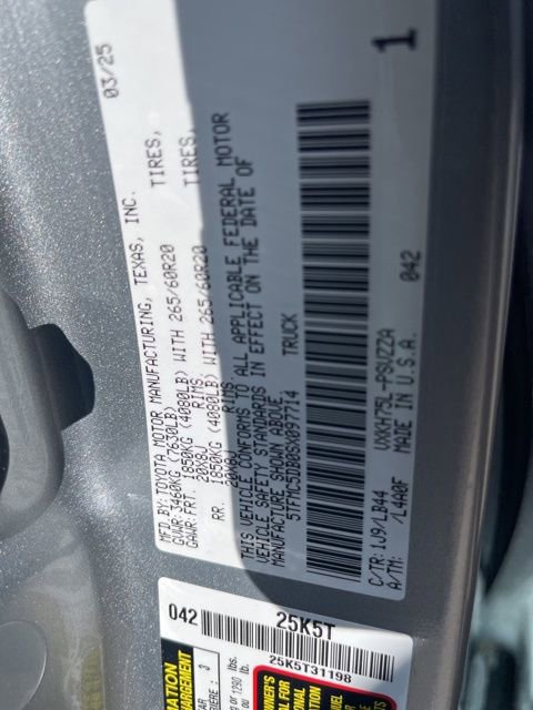 New 2025 Toyota Tundra 1794 Edition image 38