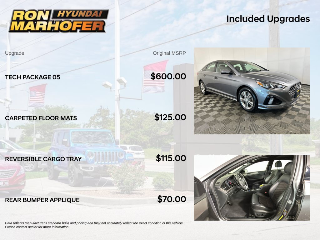Used 2018 Hyundai Sonata Sport w/ Tech Package 05 FWD image 6