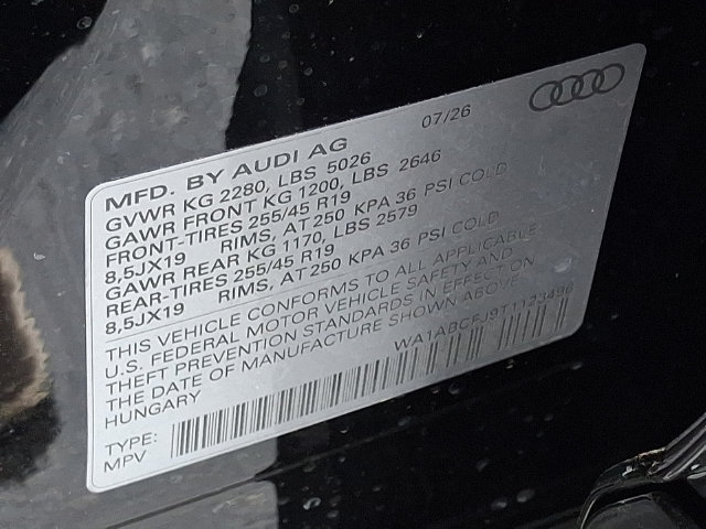 New 2026 Audi Q3 quattro 2.0T AWD/4WD image 19
