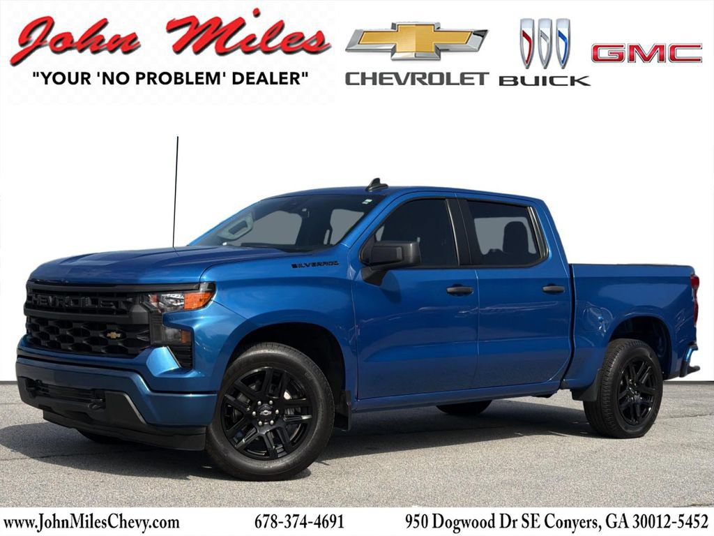 Used 2024 Chevrolet Silverado 1500 Custom w/ LPO, Dark Essentials Package