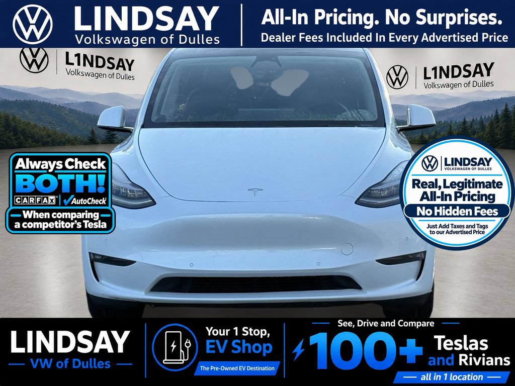 Used 2021 Tesla Model Y Long Range AWD/4WD image 2
