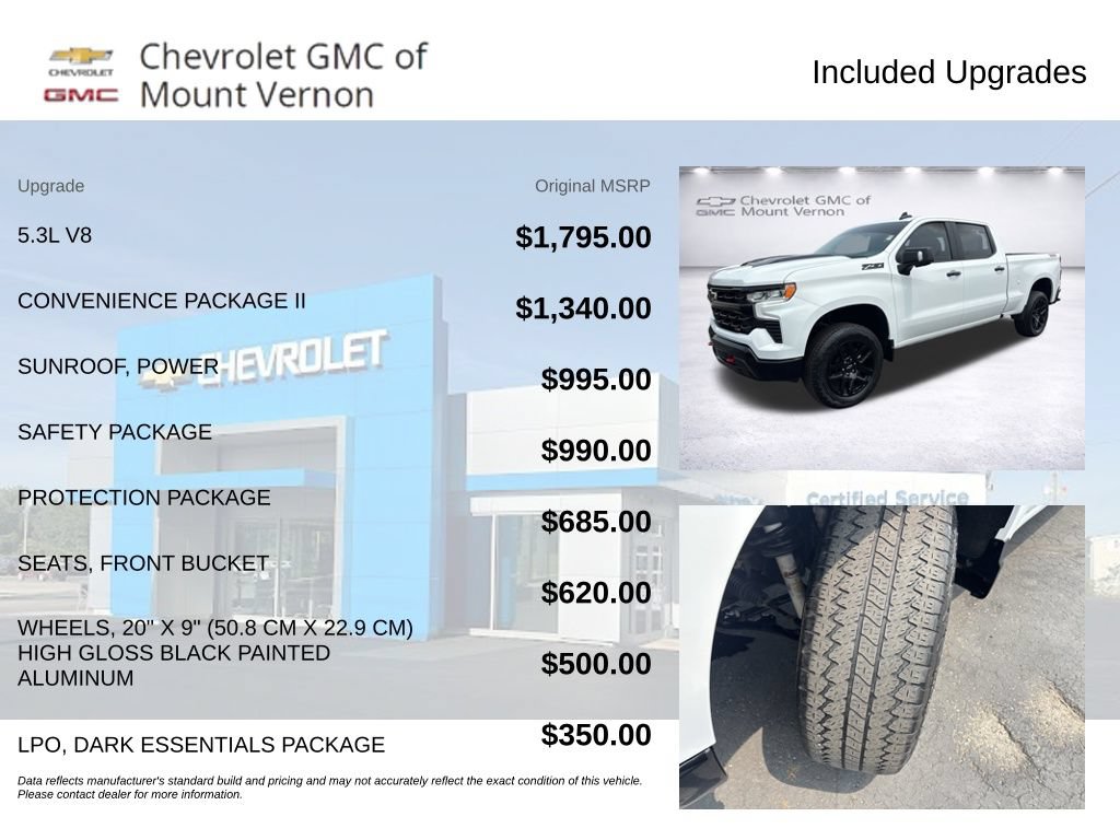 Used 2023 Chevrolet Silverado 1500 LT Trail Boss w/ Convenience Package II AWD/4WD image 6