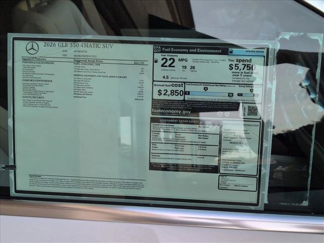 Certified 2026 Mercedes-Benz GLE 350 4MATIC image 18