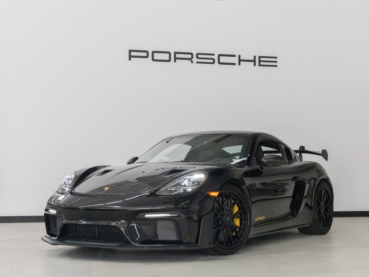 Certified 2025 Porsche 718 Cayman GT4 RS