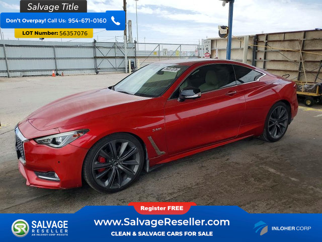 Used 2019 INFINITI Q60 Red Sport 400 w/ Proactive Package