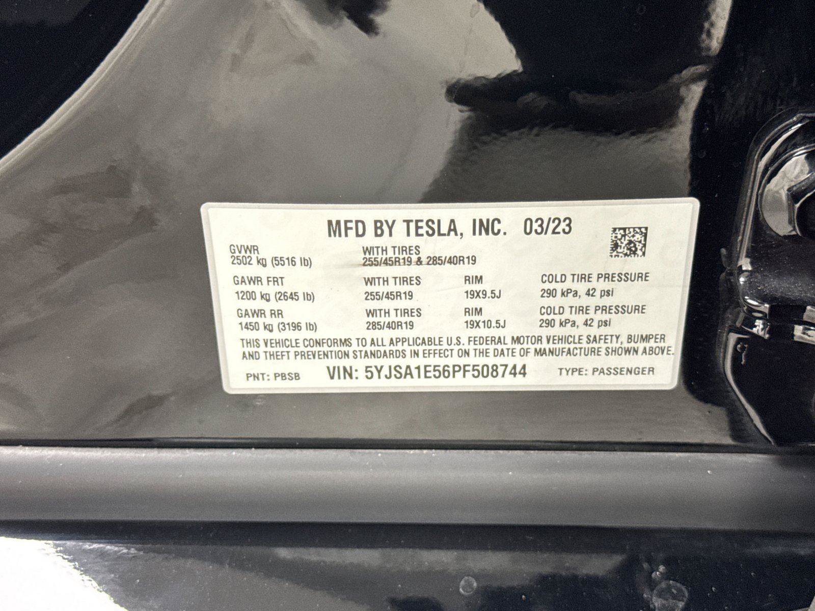 Used 2023 Tesla Model S Standard Range AWD/4WD image 27