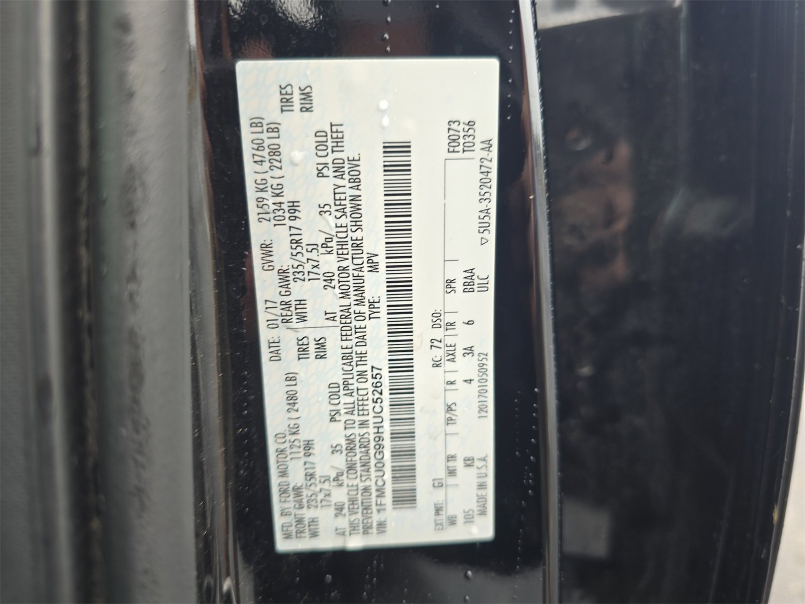 Used 2017 Ford Escape SE image 27