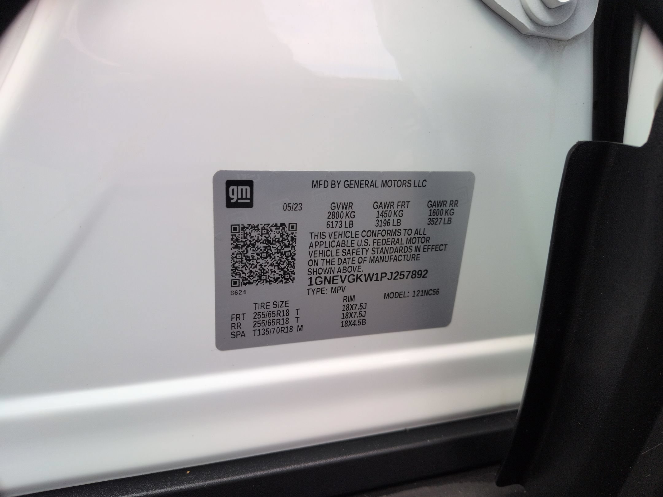 Certified 2023 Chevrolet Traverse LT AWD/4WD image 33