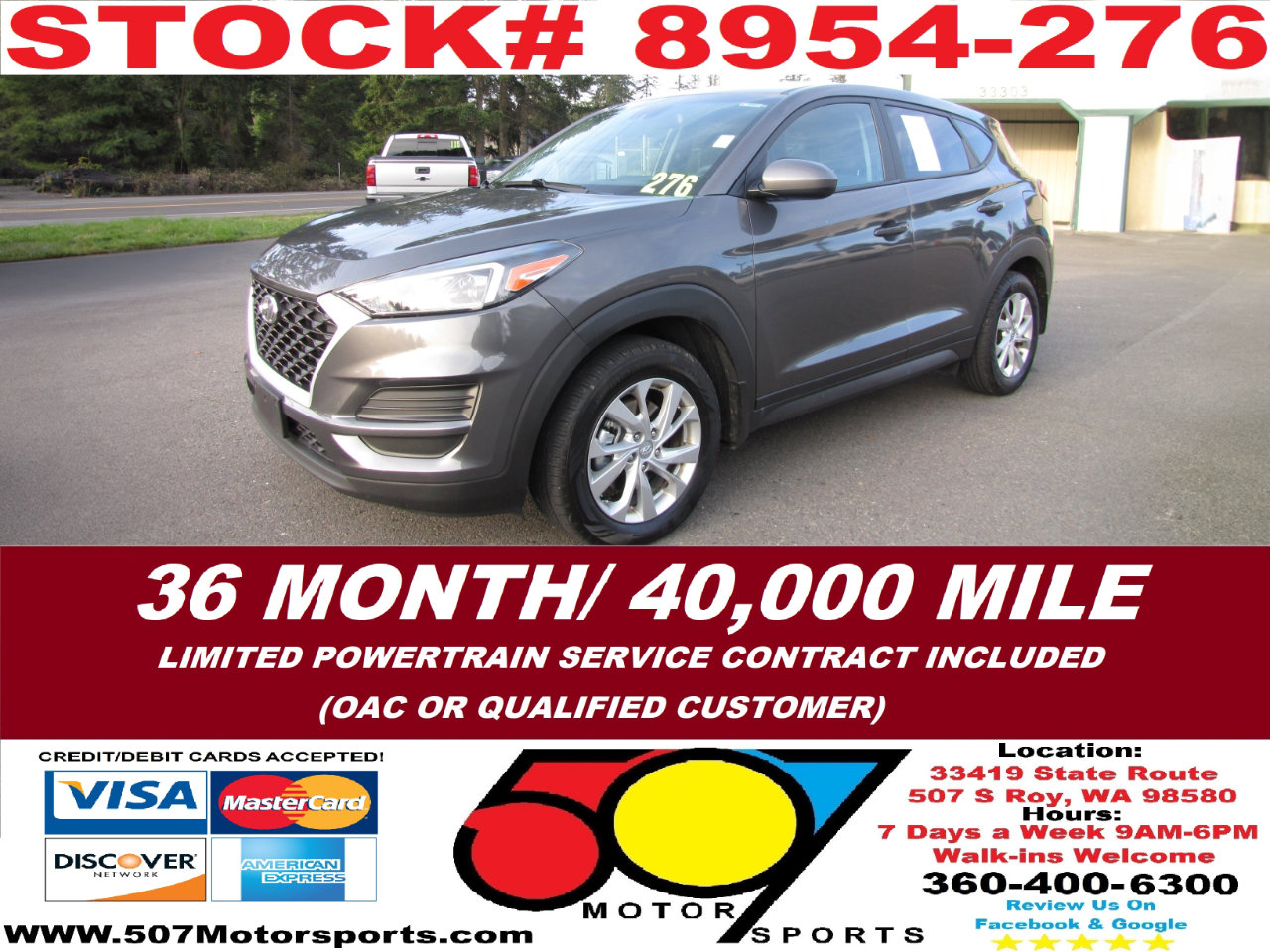 Used 2020 Hyundai Tucson SE video 1