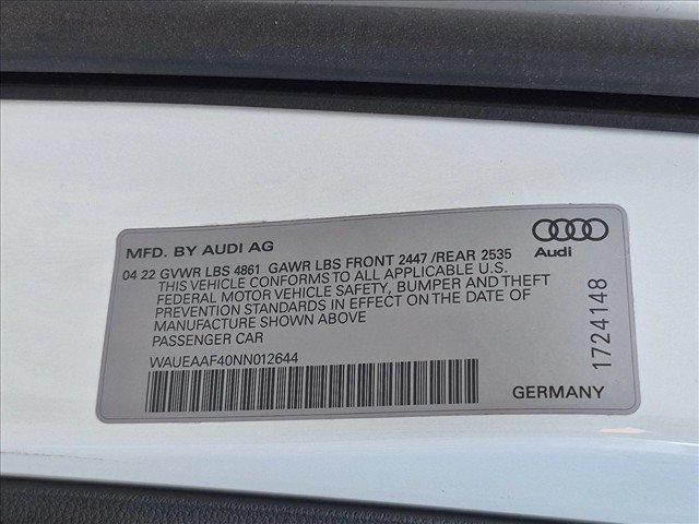 Used 2022 Audi A4 2.0T Premium Plus AWD/4WD image 17