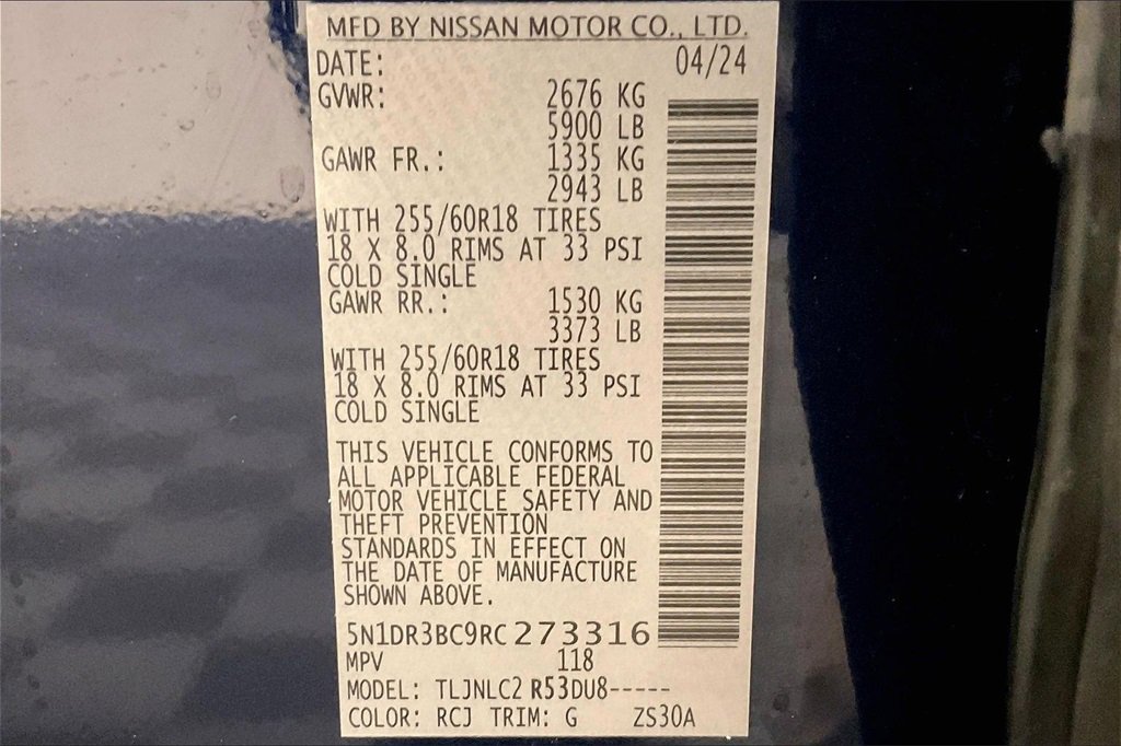 Certified 2024 Nissan Pathfinder SV image 25