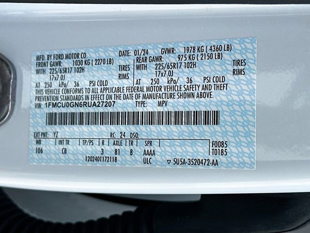 Used 2024 Ford Escape Active image 30