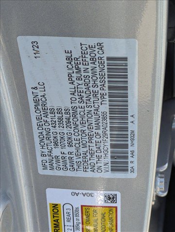 Used 2024 Honda Accord LX image 23