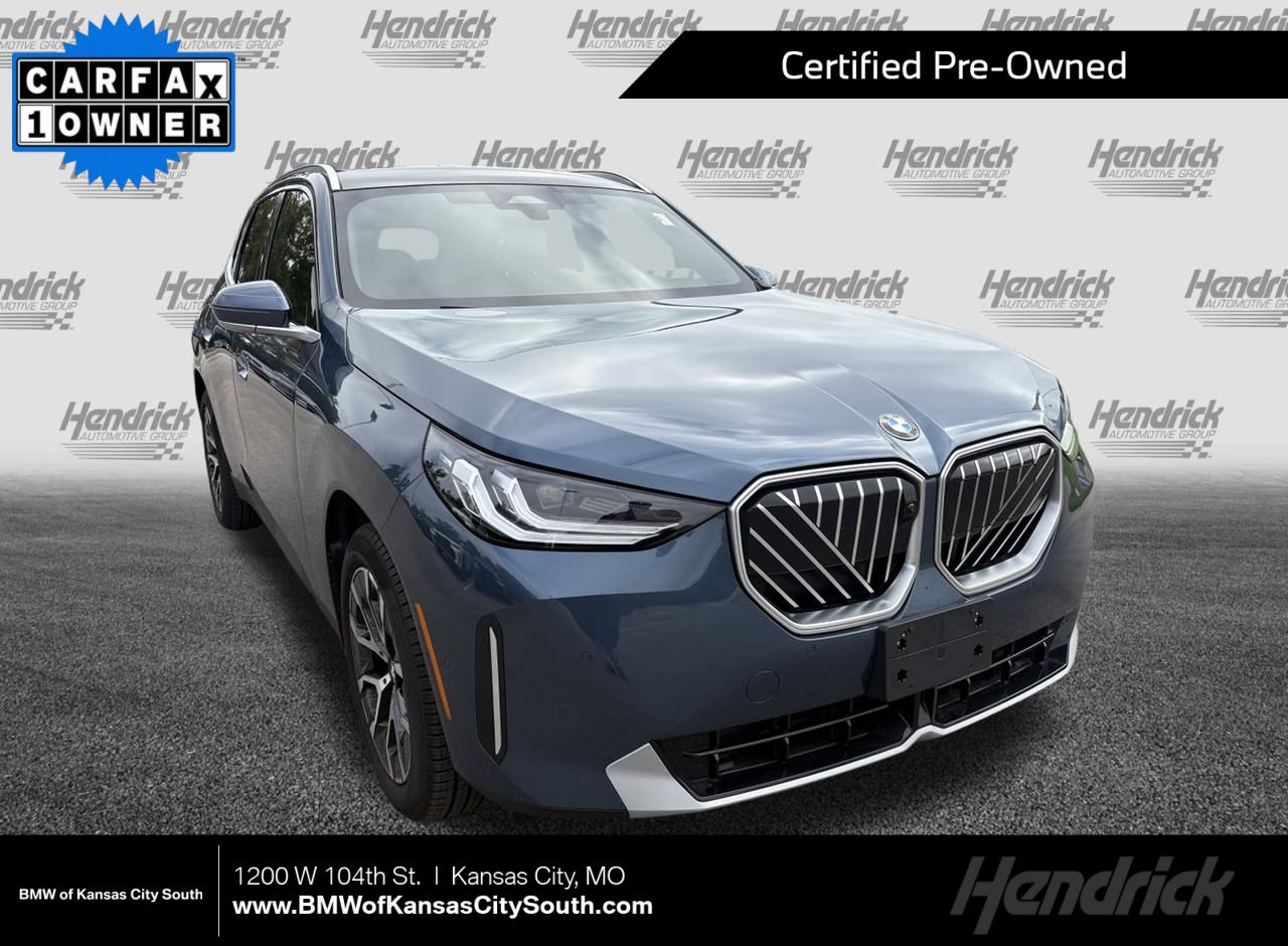 Certified 2025 BMW X3 xDrive30i w/ Premium Package
