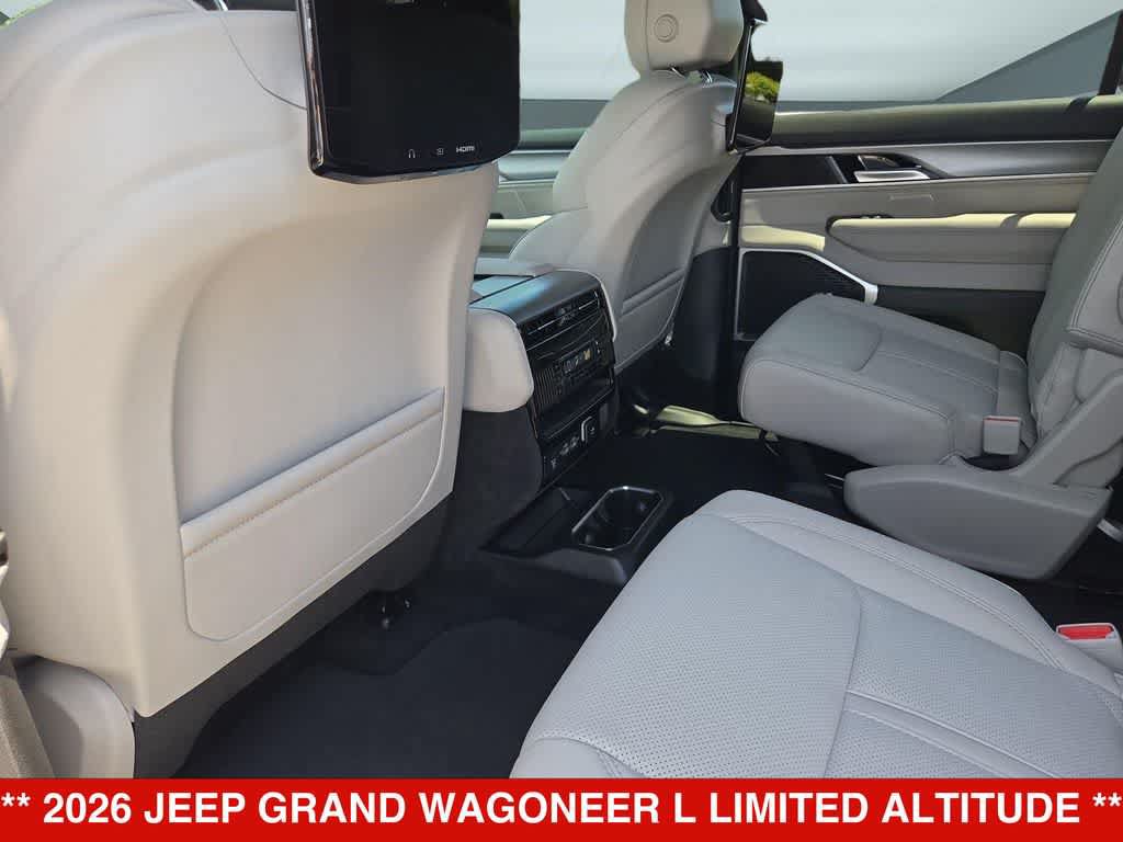 New 2026 Jeep Grand Wagoneer L Limited w/ Rear Seat Video Group I AWD/4WD image 17