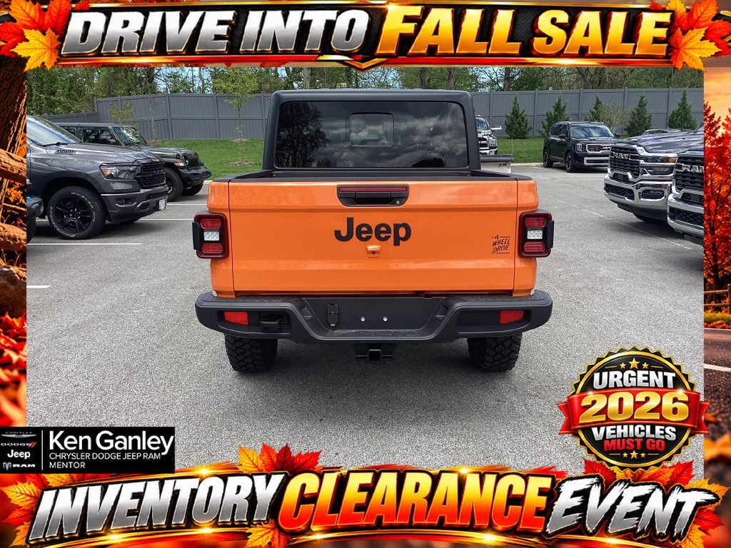 New 2026 Jeep Gladiator Mojave AWD/4WD image 7